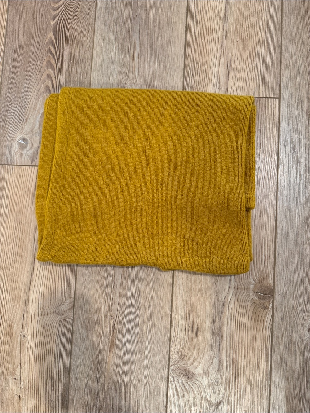 Mustard yellow shawl